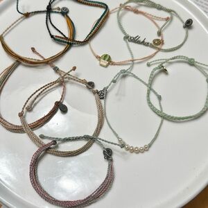 9 Pura Vida bracelets cactus aloha pearls